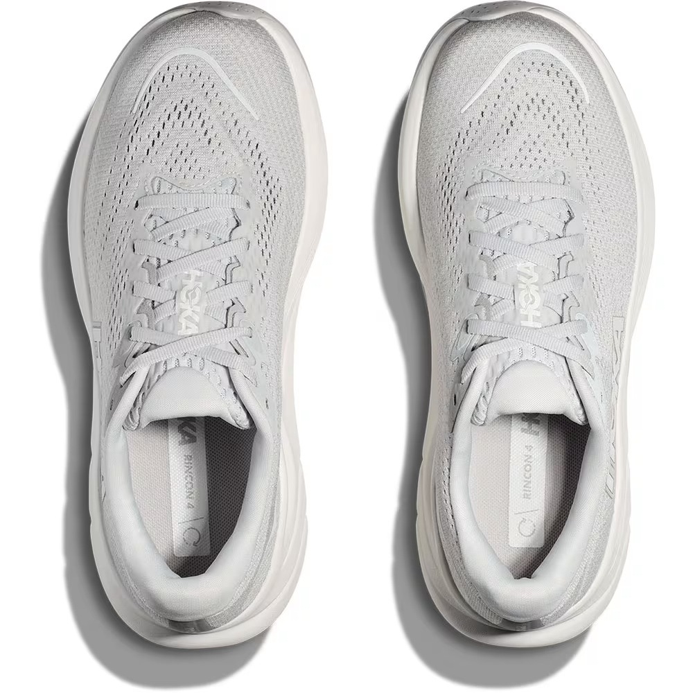 Womens HOKA Rincon 4 Athletic Shoe Stardust/Cosmic Gray - Size 9 - Picture 2 of 9